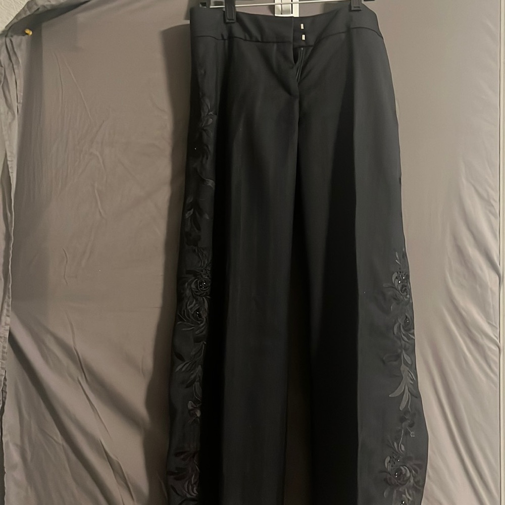 Black Wide Leg Pants by Express